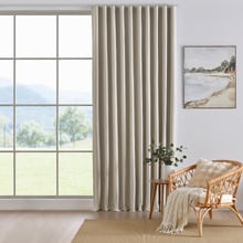 Lynden Blockout S-Fold Single Panel Curtain